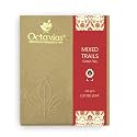 Octavius | Mixed Trail Green Tea - 100Gm (50 Cups) | 100% Natural | Loose Leaf | Tulsi, Mint, Rose, Black Pepper, Cinnamon, Star Anise, Clove, Licorice, Lemon Grass| Boost Immunity | Relives Stress