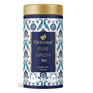 octavius pure green tea loose leaf 100 g