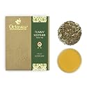 Octavius | Tumy Soother Green Tea - 100 Gm (50 Cups) | 100% Natural Ingredients | Loose Leaf | Mint, Ginger, Lemongrass | Improve Metabolism, Digestion and Skin | Reliefs Stress &amp; Anxiety | 100 Gm Box