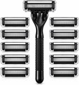 od cathlone Mens 3-Blade Razor with 10