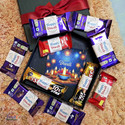 OddClick happy diwali gift chocolate gift hamper box Combo (6 Dairy Milk Chocolate, 2 Five Star Chocolate, 2 Kit Kat Chocolate ( All Happy Diwali Wrapped), 2 Happy Diwali Wishes Card)