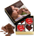 OddClick valentine day special gift for girlfriend Boyfriend Chocolate Gift Pack of 4 Bar Gift Pack (4 Units)