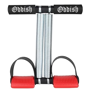 oddish way to fitness double spring tummy trimmer with twister disc home gym fitness combo blue and black