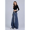 ODDMONEKY Baggy Jeans for Women Korean