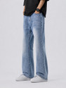 ODDMONKEY Boot-Leg Men Light Blue Jeans