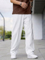 ODDMONKEY Men Baggy Fit Mid Rise White