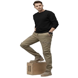 ODDMONKEY Men Cargo Casual Trouser