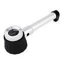 oddpod™ 10x Premium 3-LED Hand-held Aluminium Alloy Magnifier with Measurement Scale &amp; Illumination