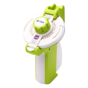 oddpod e-202 motex embossing machine label makerlabel printer with spare wheel compatible with 9mm tape green