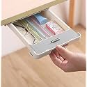 oddpod Under The Table Hidden Drawer/Plastic Desk Organiser For Home And Office - Blue, Stationery