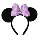 ODOCARE Handmade Mouse Ears Headband for Women and Ladies, Polka Dot Bow Mini Ears Costume Accessories