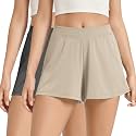 ODODOS 2-Pack Ultra-Soft Modal Lounge Shorts for Women – Lightweight &amp; Breathable Sleepwear, 3" Inseam