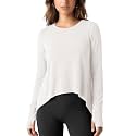 ODODOS Soft Modal Long Sleeve Crop Top