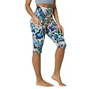 ODODOS Women's High Waisted Yoga Capris with Pockets, Tummy Control Non See Through Workout Athletic Running Capri Leggings