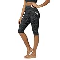 ODODOS Women's High Waisted Yoga Capris with Pockets, Tummy Control Non See Through Workout Athletic Running Capri Leggings