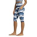 ODODOS Women's High Waisted Yoga Capris with Pockets, Tummy Control Non See Through Workout Athletic Running Capri Leggings