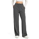 ODODOS Women's Modal Soft Wide Leg Pants with Pockets Adjustable Shockcord High Waist Casual Lounge Pants-27/29/31" Inseam