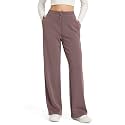 ODODOS Women's Modal Soft Wide Leg Pants with Pockets Adjustable Shockcord High Waist Casual Lounge Pants-27/29/31" Inseam