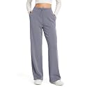 ODODOS Women's Modal Soft Wide Leg Pants with Pockets Adjustable Shockcord High Waist Casual Lounge Pants-27/29/31" Inseam