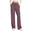 ODODOS Women's Modal Soft Wide Leg Pants with Pockets Adjustable Shockcord High Waist Casual Lounge Pants-27/29/31" Inseam