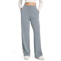 ODODOS Women's Modal Soft Wide Leg Pants with Pockets Adjustable Shockcord High Waist Casual Lounge Pants-27/29/31" Inseam