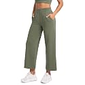 ODODOS Women's Modal Soft Wide Leg Pants with Pockets Adjustable Shockcord High Waist Casual Lounge Pants-27/29/31" Inseam