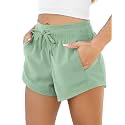 ODODOS Women39s Sweat Shorts with Pockets Cotton
