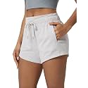 ODODOS Women39s Sweat Shorts with Pockets Cotton