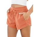 ODODOS Women39s Sweat Shorts with Pockets Cotton