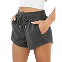 ODODOS Women39s Sweat Shorts with Pockets Cotton