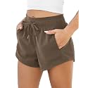 ODODOS Women39s Sweat Shorts with Pockets Cotton