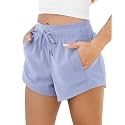 ODODOS Women39s Sweat Shorts with Pockets Cotton