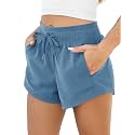 ODODOS Women39s Sweat Shorts with Pockets Cotton