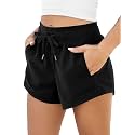 ODODOS Women39s Sweat Shorts with Pockets Cotton