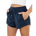 ODODOS Women39s Sweat Shorts with Pockets Cotton