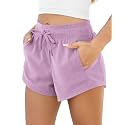 ODODOS Women39s Sweat Shorts with Pockets Cotton