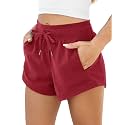 ODODOS Women39s Sweat Shorts with Pockets Cotton