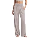 ODODOS Women's Wide Leg Palazzo Lounge Pants with Pockets Light Weight Loose Comfy Casual Pajama Pants-26/28/30"/32" Inseam