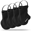 Odoland 2/4 Pack Ski Mask with Breathable Hole for Men Women, Balaclava Motorcycle Face Mask with Velcro for Riding Snowboard