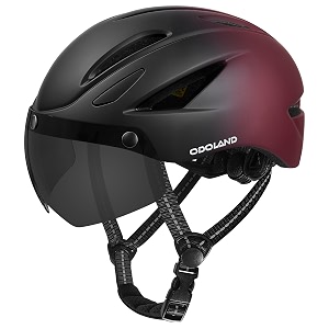 Odoland Adults Bike Helmet with Removable Magnetic