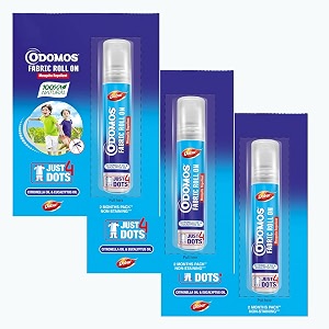 odomos mosquito repellant fabric roll on - 24ml 8ml x 3  upto 8 hrs protection  pediatrician certified amp clinically tested  contains cironella oil amp eucalyptus oil