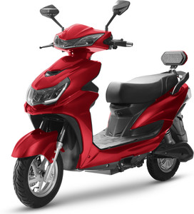odysse e2go plus booking for ex-showroom price with portable charger scarlet red