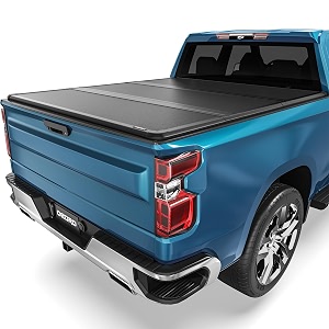 OEDRO Hard Tri-Fold Tonneau Cover for Silverado