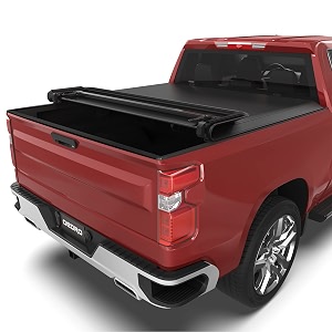 OEDRO Soft Quad-Fold Tonneau Cover for 2019-2026