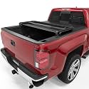 OEDRO Soft Quad-Fold Tonneau Cover Fit for