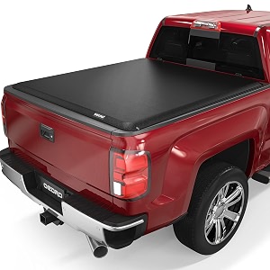 oEdRo Soft Roll Up Tonneau Cover for