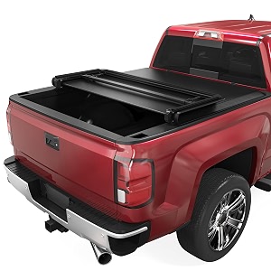 oEdRo Soft Tri-Fold Tonneau Cover for Chevy