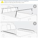 OEDRO Soft Trifold Truck Bed Tonneau Cover