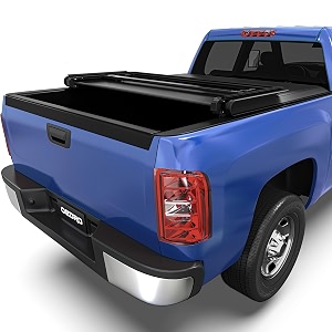 OEDRO Soft Tri-Folding Tonneau Cover for 2007-2013