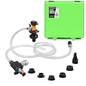 OEMTOOLS Cooling System Refill Kit - Universal Adapter, Vacuum Leak Test, 5 Bushings & Storage Case